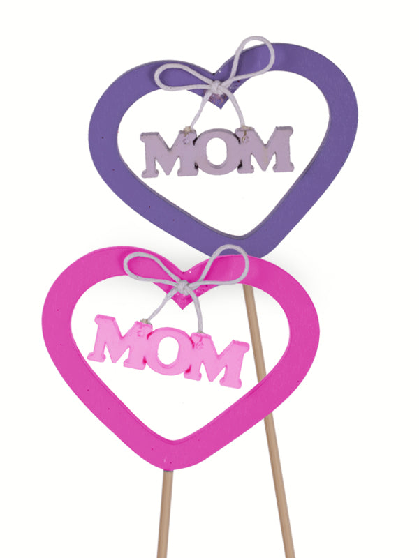 Mom's Love Picks in Purple and Pink