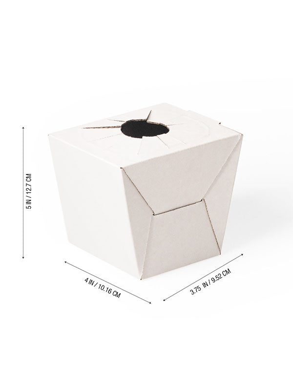 Jetwrap Bud Vase Box with measurements