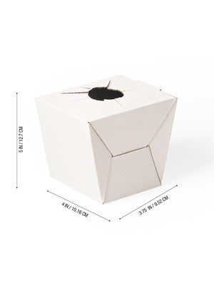 Jetwrap Bud Vase Box with measurements