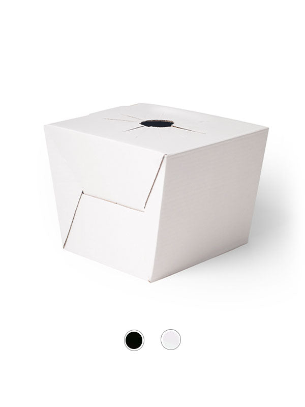 Jetwrap Rose Vase Box #611 in white