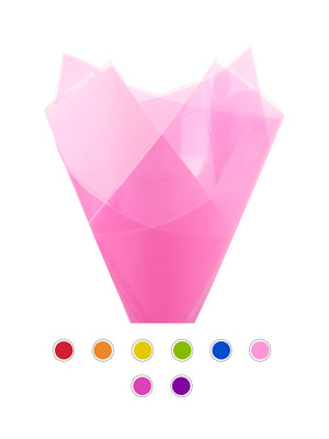 Candy Prefold Flower Wrapping in Light Pink
