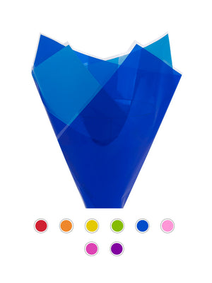 Candy Prefold Flower Wrapping in Navy