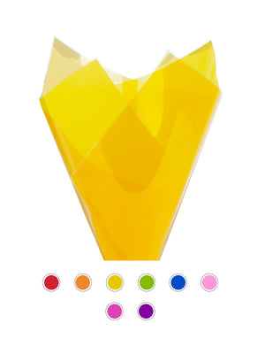 Candy Prefold Flower Wrapping in Yellow
