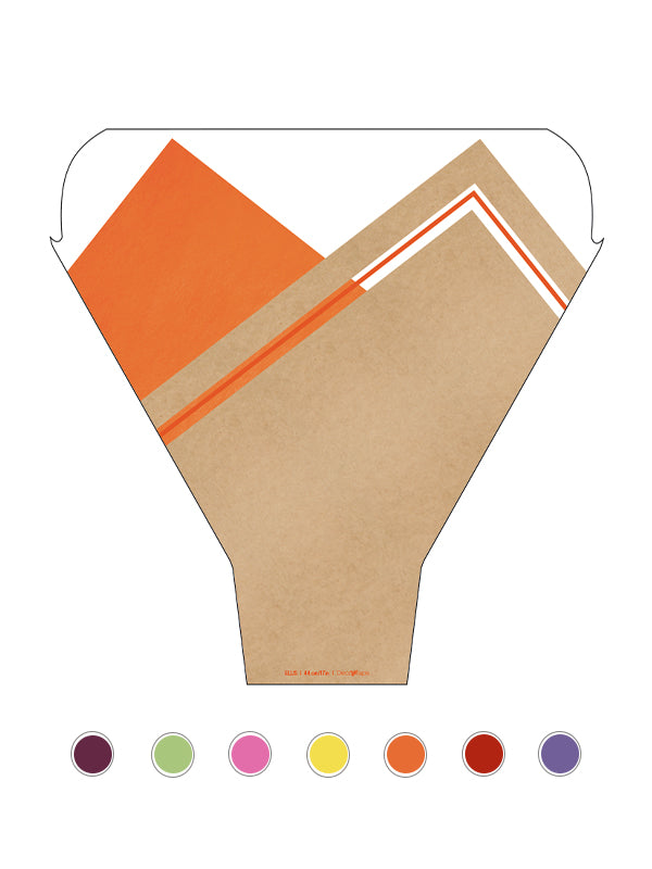 Ellis Sleeve in Orange