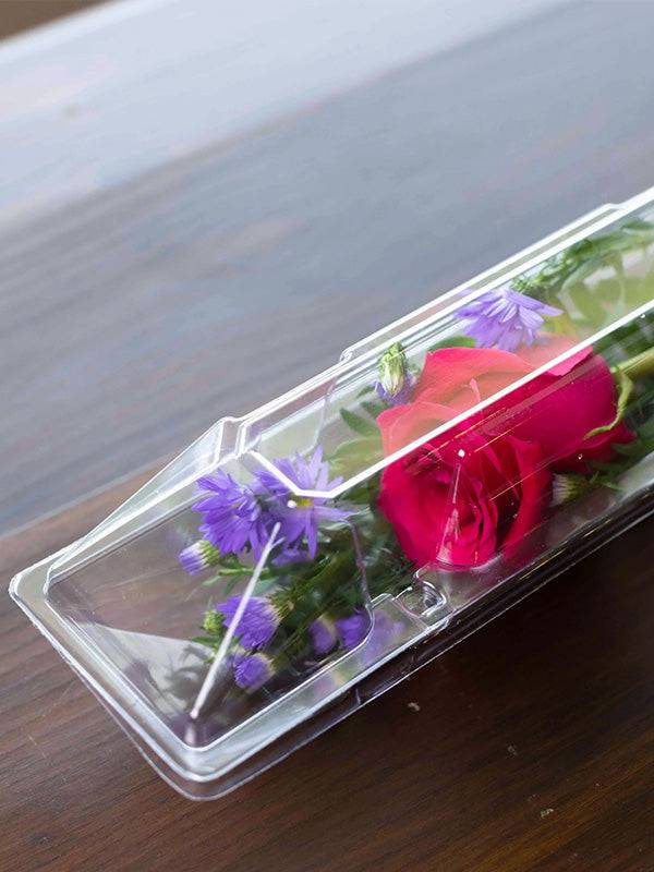 Roses Box Pot Large Single Rose Box 25