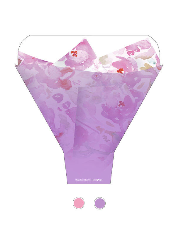Magnolia Flower Sleeve in Lavender