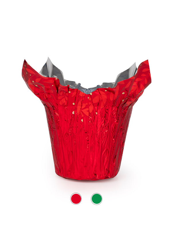 foil wrap for potted plants North Pole Magic Pot Covers – 90% Post-Consumer Recycled MOPP (100 Pac – The Florist Supply Shop