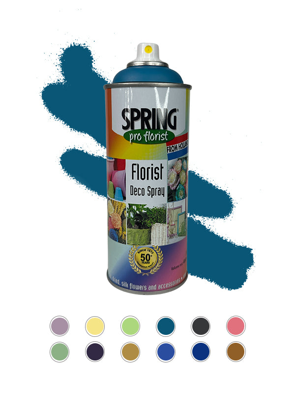 Floral Spray Paint in Larkspur Blue