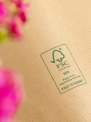 Zoom detail of FSC logo