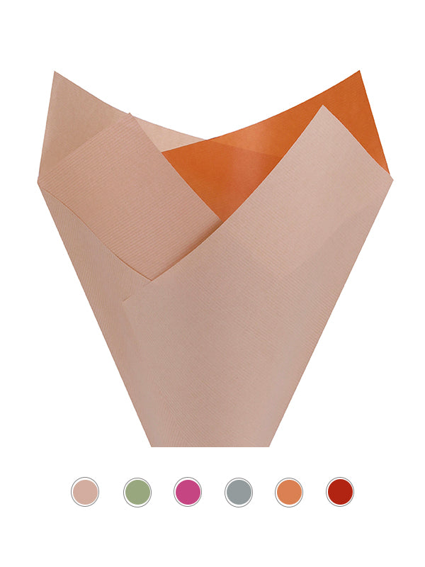 Teak Prefold in Orange