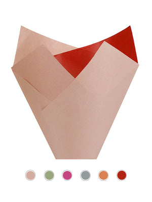 Teak Prefold in Red
