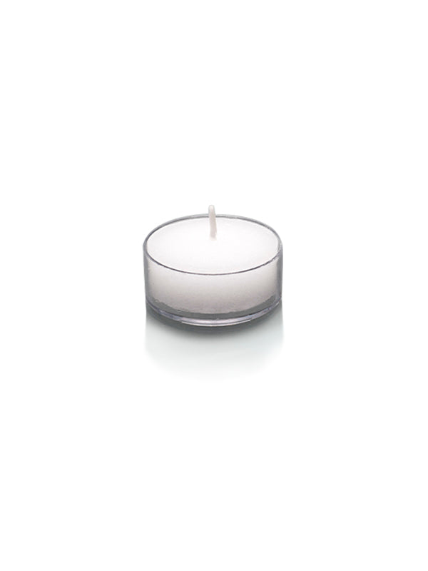 7 Hour Tealight Candle – Clear Plastic Cup