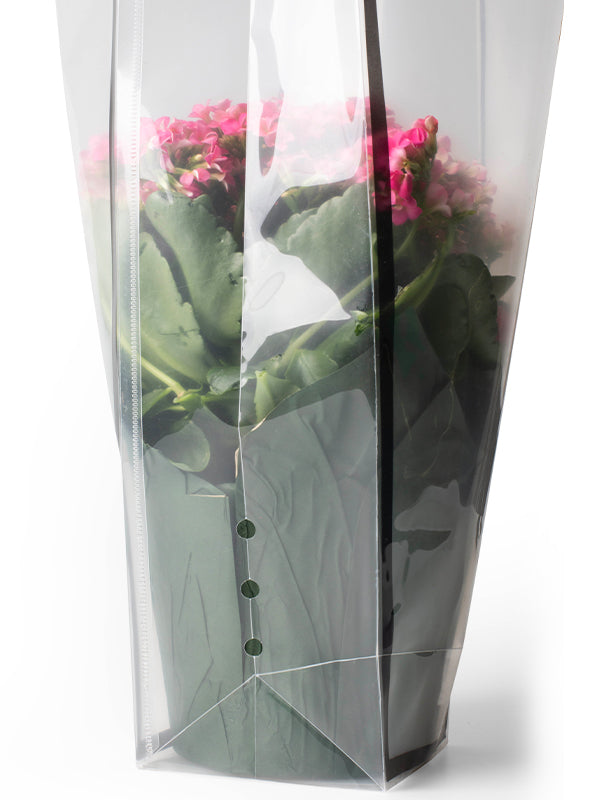 Tuxedo Vase Bag – Stylish, Water-Resistant Floral Delivery Carrier (20 Pack)