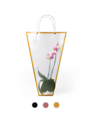 Tuxedo Vase Bag – Stylish, Water-Resistant Floral Delivery Carrier (20 Pack)