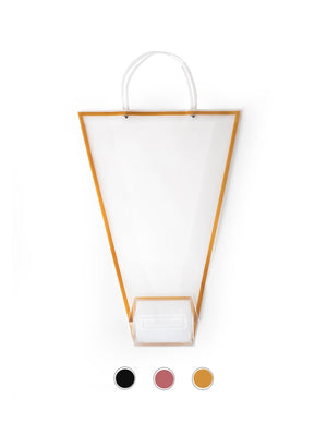 Tuxedo Vase Bag – Stylish, Water-Resistant Floral Delivery Carrier (20 Pack)