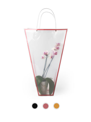 Tuxedo Vase Bag – Stylish, Water-Resistant Floral Delivery Carrier (20 Pack)