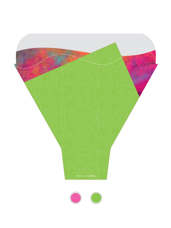 Vibe Flower Sleeve in Green