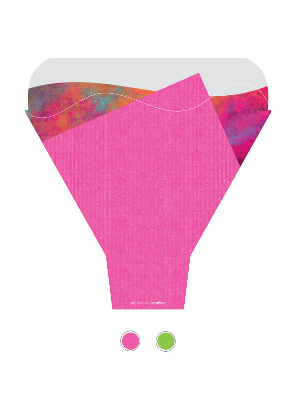 Vibe Flower Sleeve in Pink