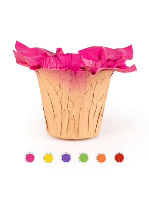 Vista Kraft Pot Cover in Pink