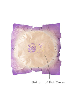 Vista Kraft Pot Cover Bottom in Purple