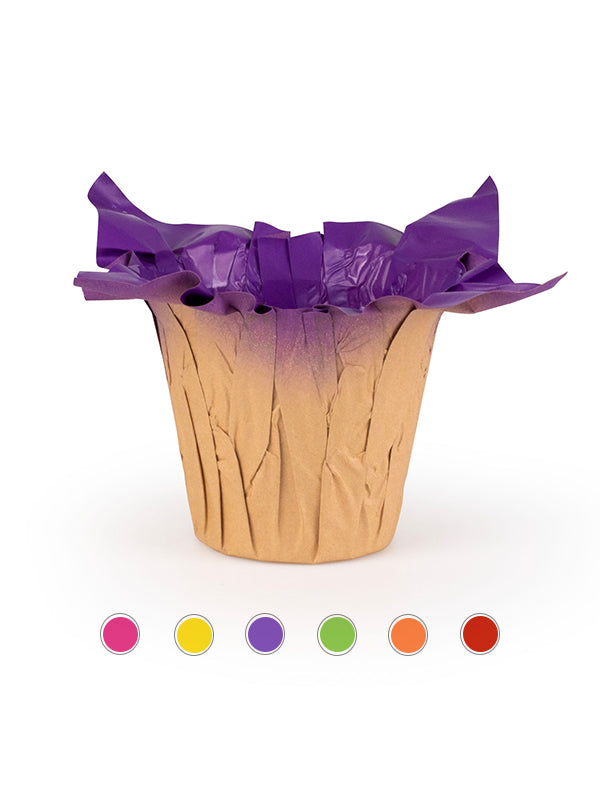 Vista Kraft Pot Cover in Purple