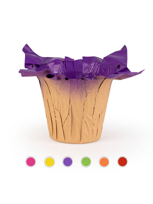 Vista Kraft Pot Cover in Purple