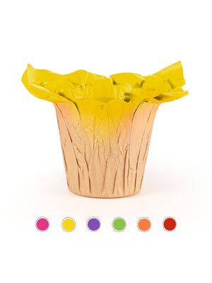 Vista Kraft Pot Cover in Yellow