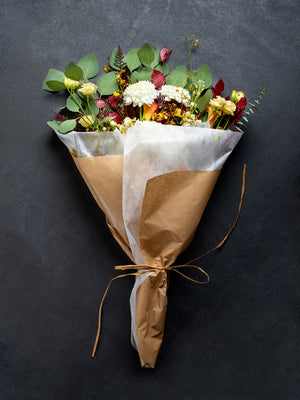 20PCS) KRAFT CRAFT BROWN Flower Wrapping Paper Bouquet Gift Florist Wrap  Wrapper Kertas Pembalut Bunga Hadiah Borong